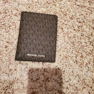 Authentic Michael Kors passport holder